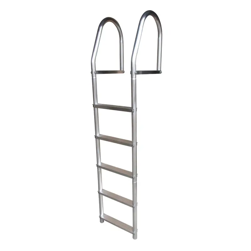 Dock Edge Fixed Eco - Weld Free Aluminum 5-Step Dock Ladder 1