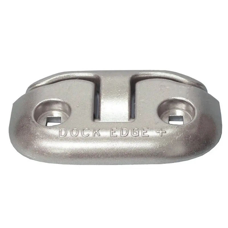 Dock Edge Flip Up Dock Cleat 6" - Polished 1