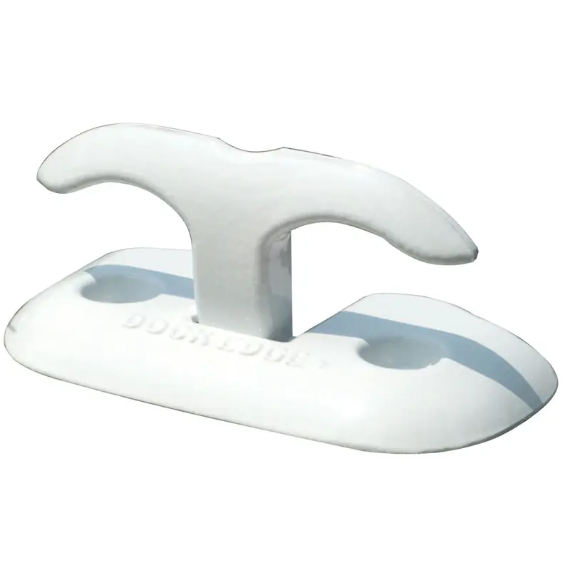 Dock Edge Flip Up Dock Cleat 6" White 1