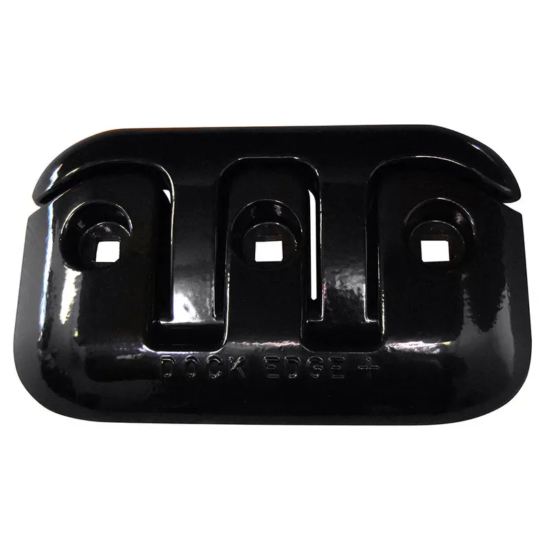 Dock Edge Flip-Up Dock Cleat - 8" - Black 1