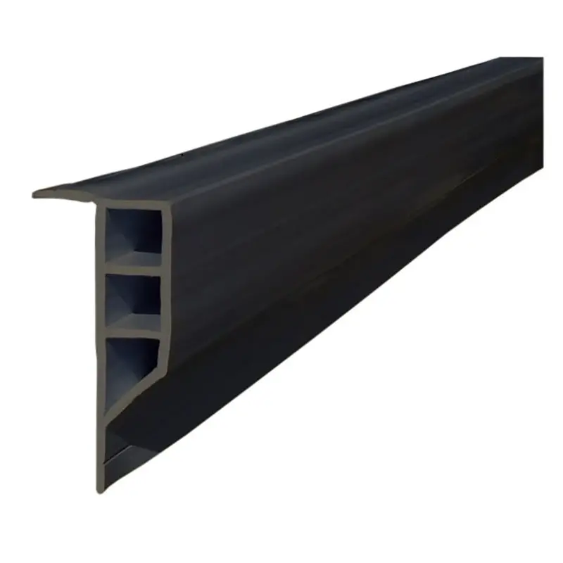 Dock Edge Standard Pvc Full Face Profile - 16' Roll - Black 1