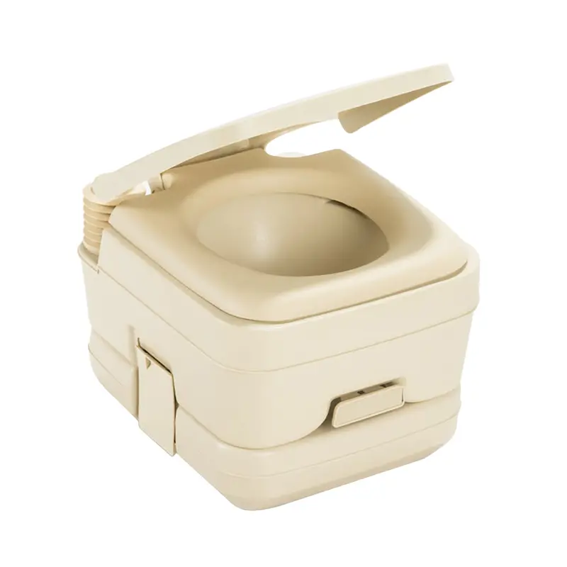Dometic 964 Msd Portable Toilet W/Mounting Brackets - 2.5 Gallon - Parchment 1