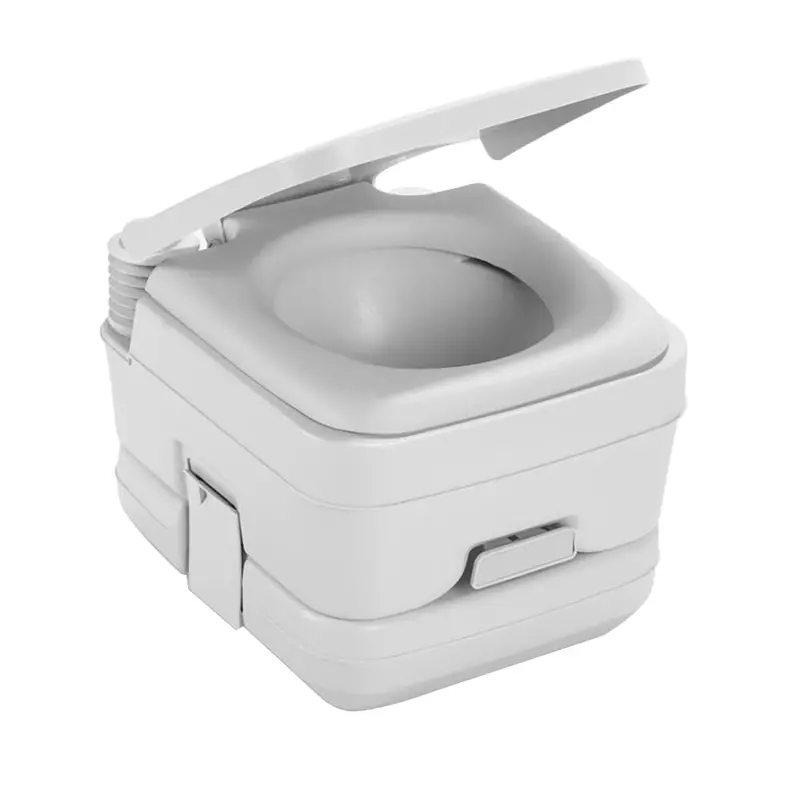 Dometic 964 Portable Toilet W/Mounting Brackets - 2.5 Gallon - Platinum 1