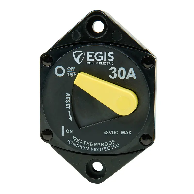 Egis 30A Panel Mount 87 Series Circuit Breaker 1