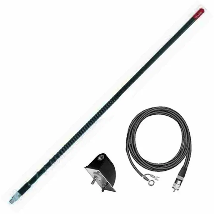 Firestik 3' (92Cm) Single Side Mount Lightweight "Ngp" Kit (Black) 1