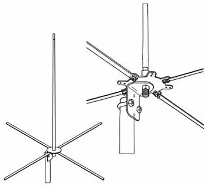 Firestik 45" (114Cm) 2-Meter Mobile Base Antenna 1