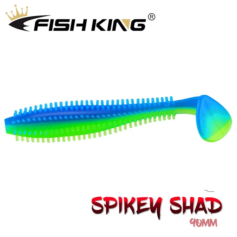 Fish King Spikey Shad 90Mm/4G 5Pcs/Pack 1