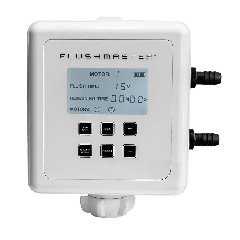 Flushmaster Outboard Flushing System - 2 Outlet W/Two 9' Hose Kits 1