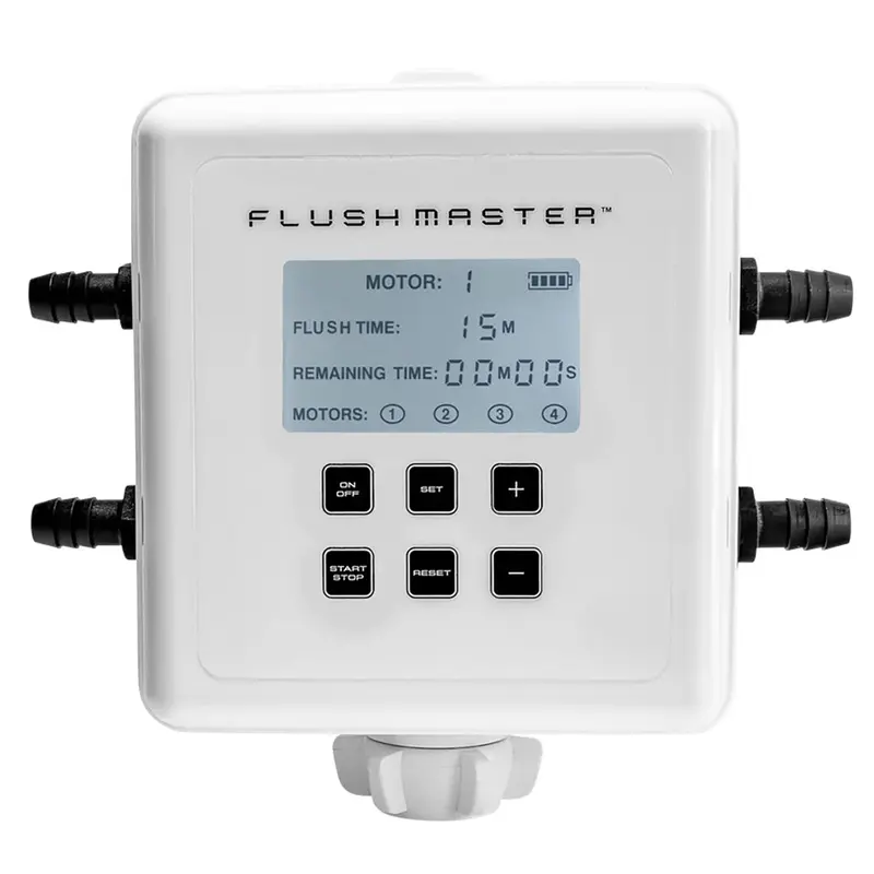 Flushmaster Outboard Flushing System - 4 Outlet W/Four 9' Hose Kits 1