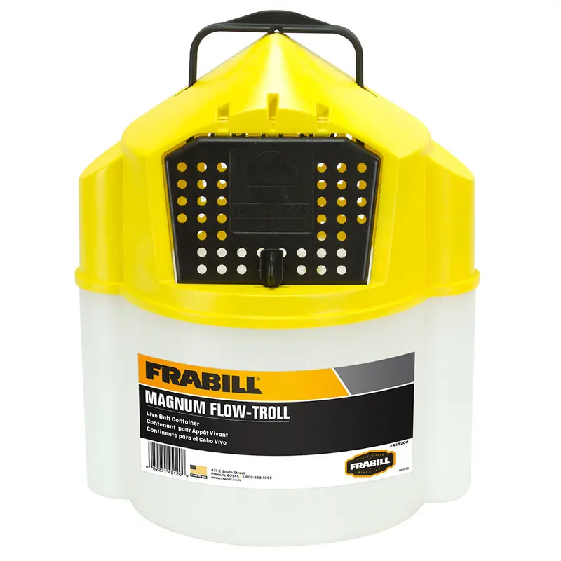 Frabill Magnum Flow Troll Bucket - 10 Quart 1