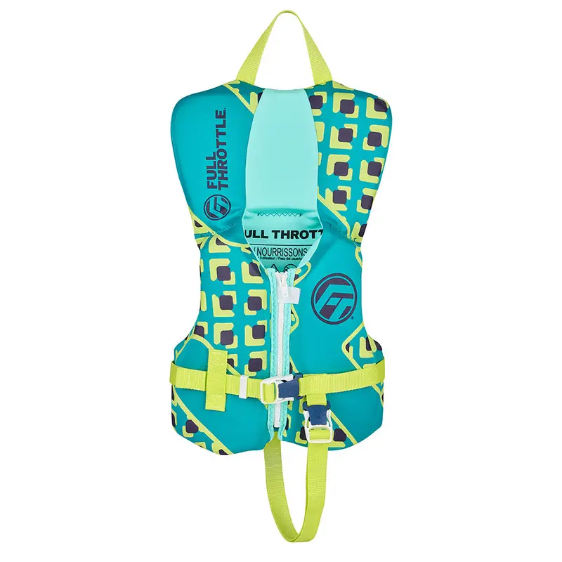 Full Throttle Infant Rapid Dry Life Jacket - Aqua 1
