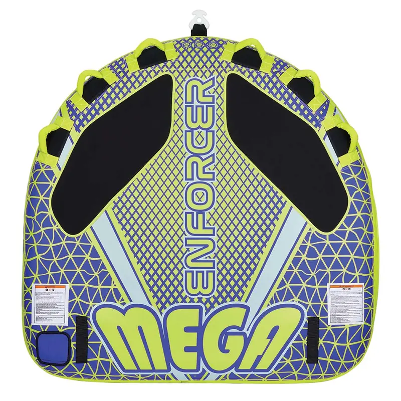 Full Throttle Mega Enforcer Towable Tube - 3 Rider - Yellow 1