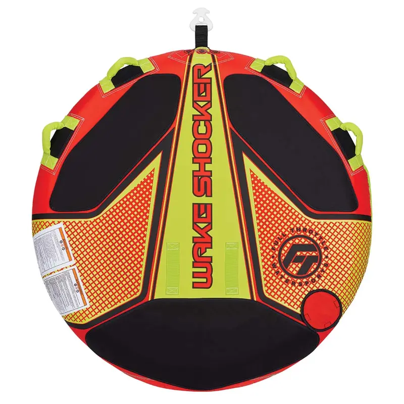 Full Throttle Wake Shocker Towable Tube - 2 Rider - Red 1