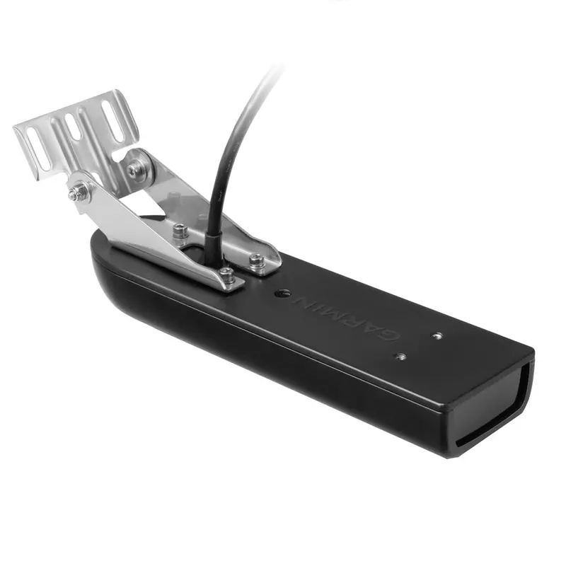 Garmin Gt51m-Tm Transom Mount Downvu/Sidevu 500W, Traditional 600W Transducer Mid-Band Chirp W/Temp - 12-Pin 1