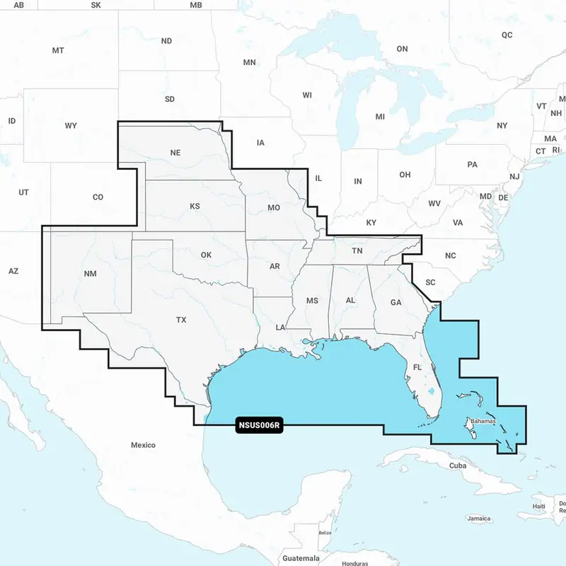 Garmin Navionics+ Nsus006r U.S. South 1