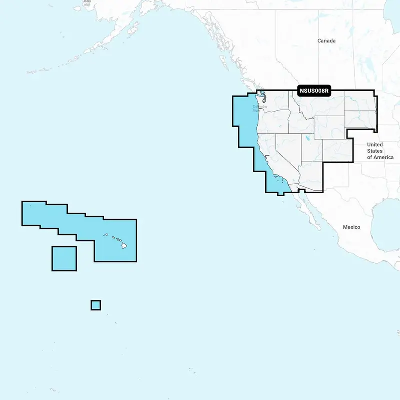Garmin Navionics+ Nsus008r U.S. West 1