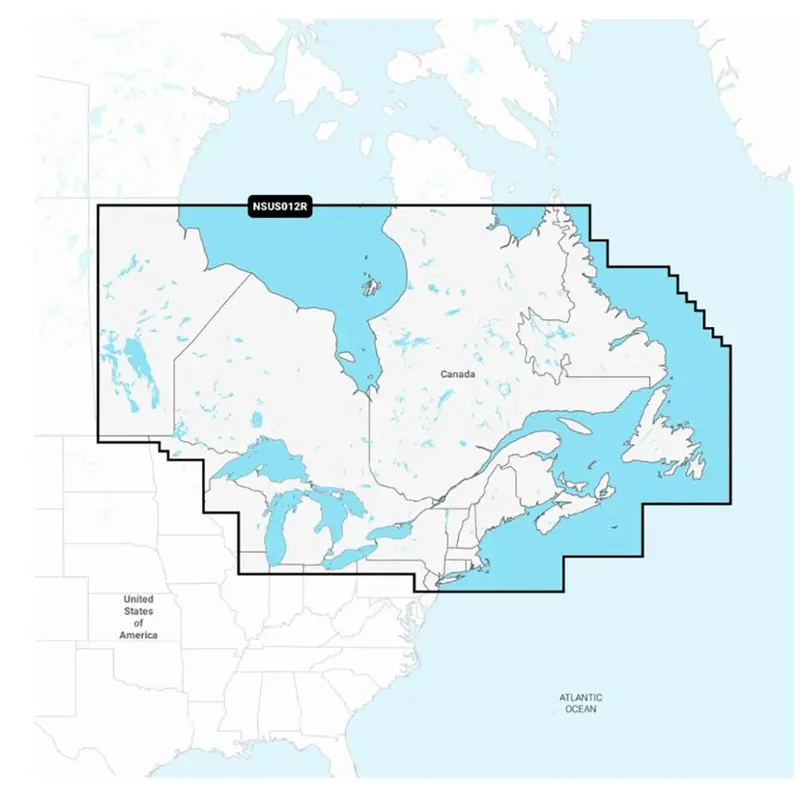 Garmin Navionics+ Nsus012r Canada, East  Great Lakes 1