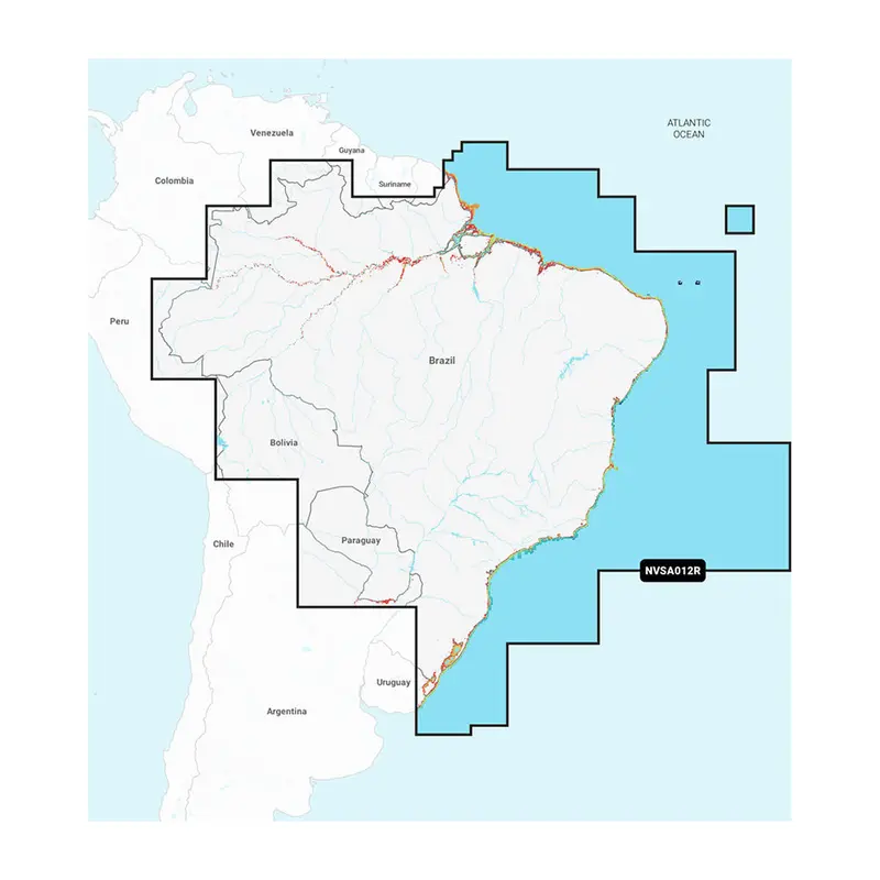 Garmin Navionics Vision+ Nvsa012r Brazil 1