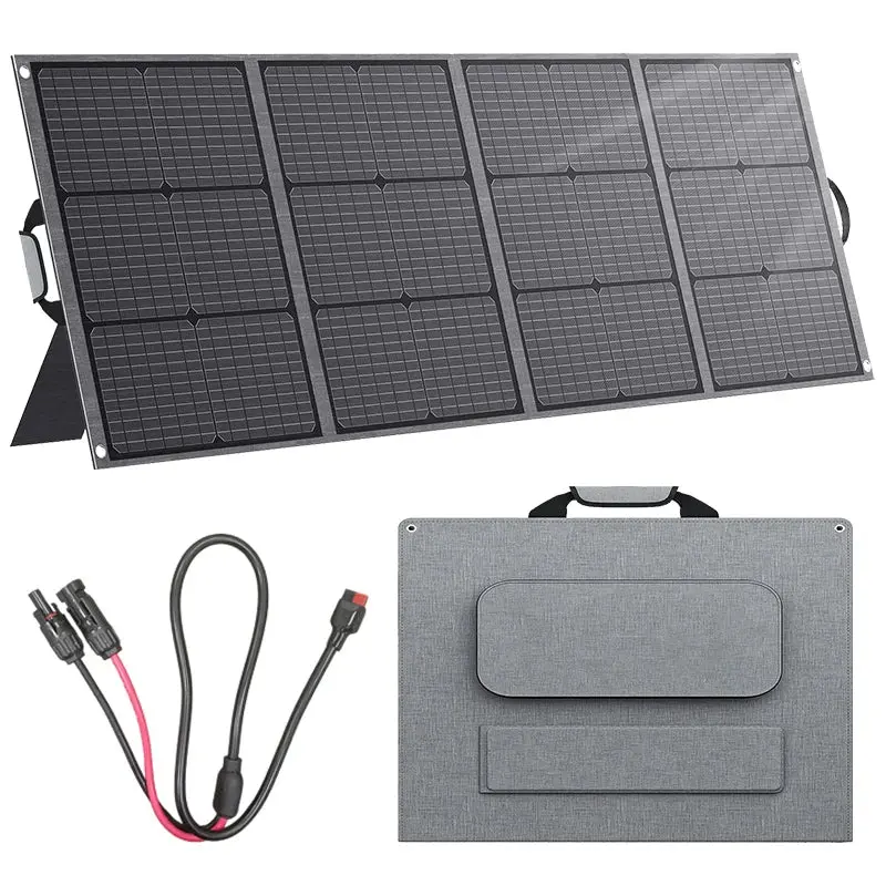 Gokkcl 200W Portable Foldable Solar Panel Ip65 Waterproof 1