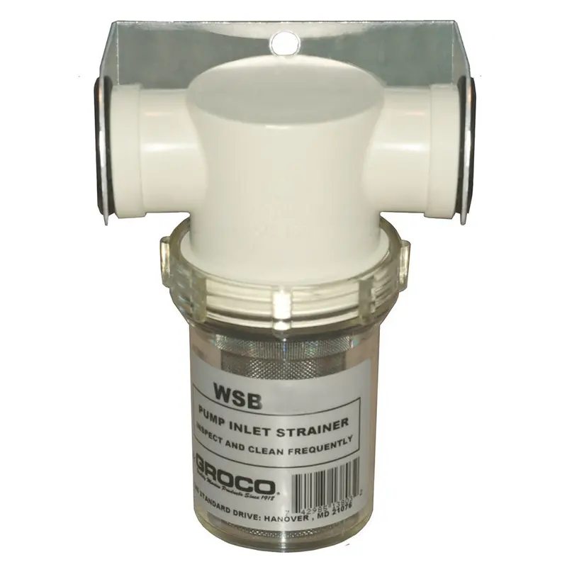 Groco 1-1/4" Fresh Water Strainer W/#304 Ss Basket 1