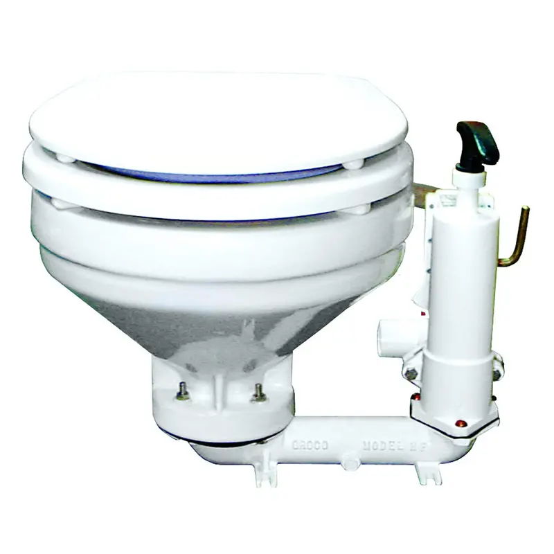 Groco Hf Series Hand Operated Marine Toilet 1