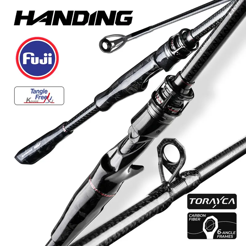 Handing Blast Casting/Spinning Rod T1100+40T+30T Toray Carbon Ml M Mh 1.98M-2.08M 1