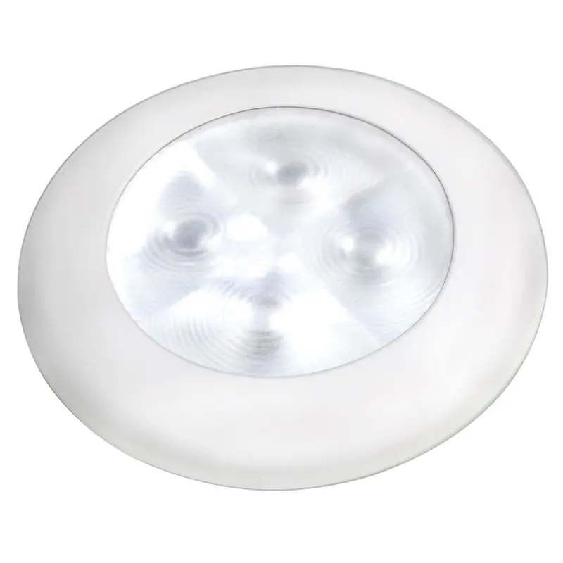 Hella Marine Courtesy Light - Warm White W/White Rim 1
