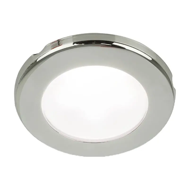 Hella Marine Euroled 75 3" Round Screw Mount Down Light - White Led - Stainless Steel Rim - 24V 1