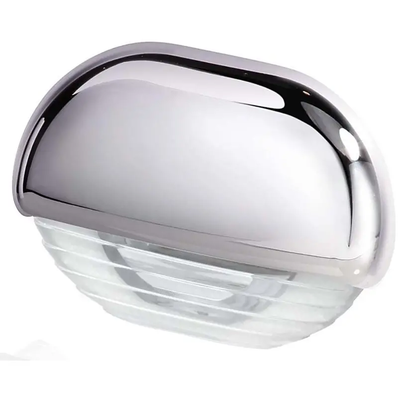 Hella Marine White Led Easy Fit Step Lamp W/Chrome Cap 1