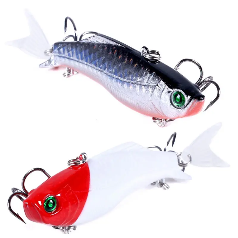 Hengjia 1Pc 8Cm  22.5G Sinking Vib Lipless Hard Bait 1