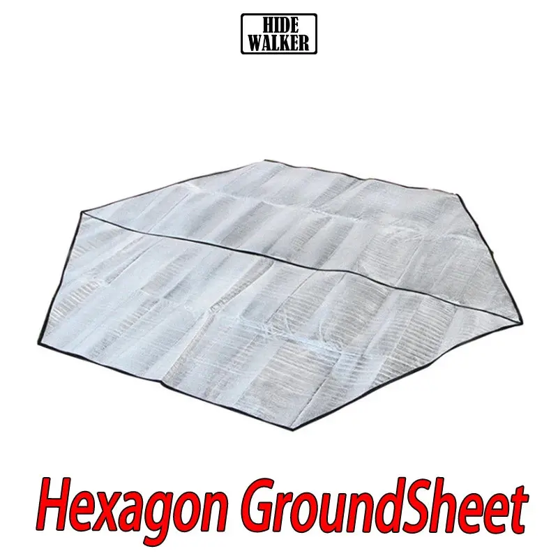 Hide Walker Hexagon Waterproof Tent Footprint 1