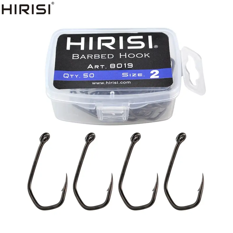 Hirisi 8019 50Pcs 2# - 8# Ptfe Coated 1