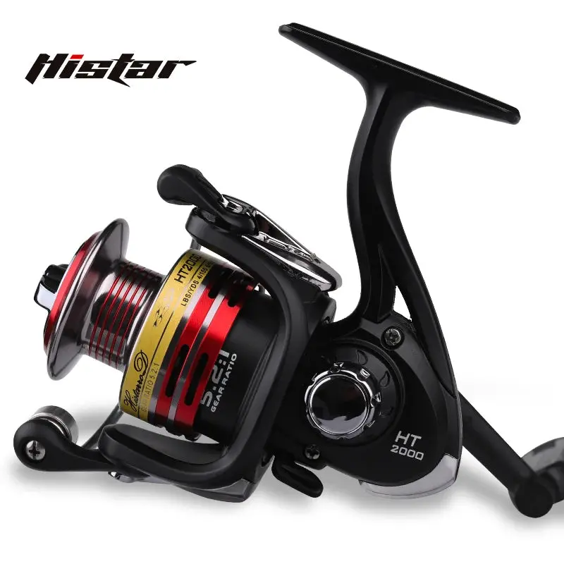 Histar K+Ht Series Spininng Reel Tough 9-12Kg Max Drag 5.2:1 9+1Bb 1