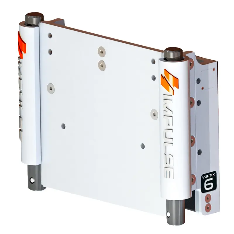 Impulse Xl 6" Set Back Electric Jack Plate W/Standard Control - White Cerakote 1