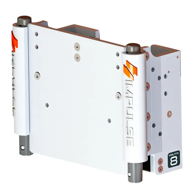 Impulse Xl 8" Set Back Electric Jack Plate W/Standard Control - White Cerakote 1