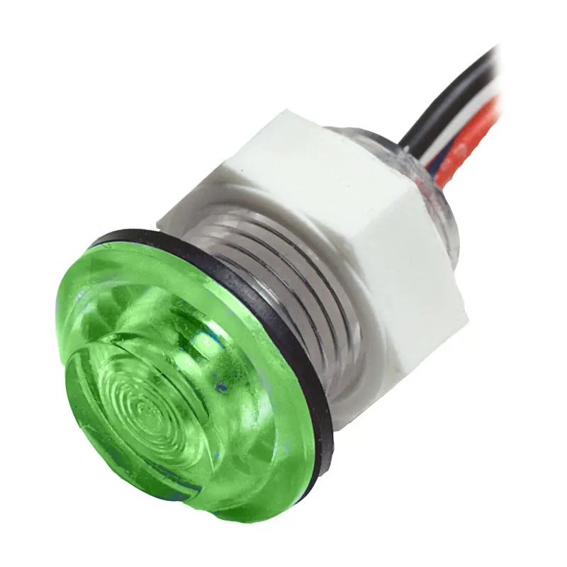 Innovative Lighting Led Bulkhead Livewell Light Flush Mount - Green 1