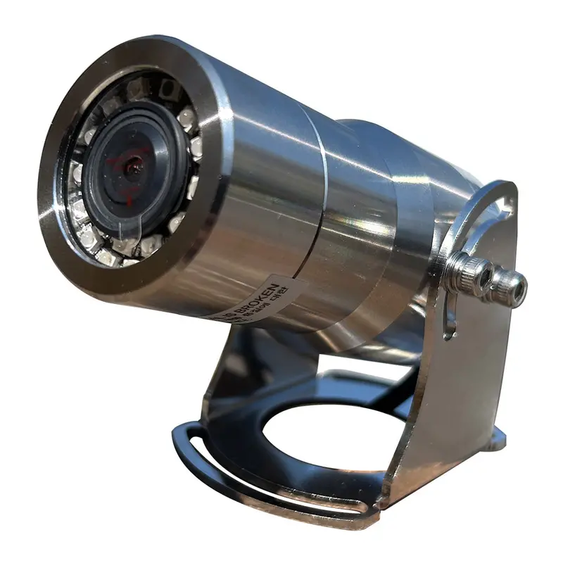 Iris 316 Stainless Steel Marine Camera  - Tvl - Wide Angle - Reversible - Nitrogen Purged - Infrared 1