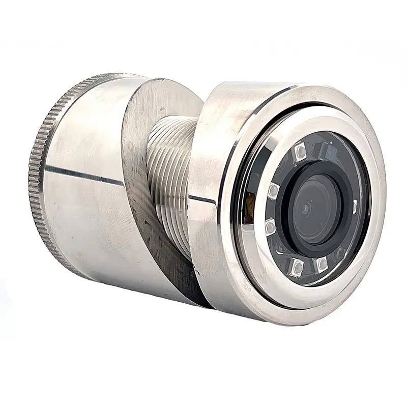 Iris 3Mp Compact 316L Stainless Steel Thru-Hull/Panel Ip Camera - 3.6Mm Lens 1