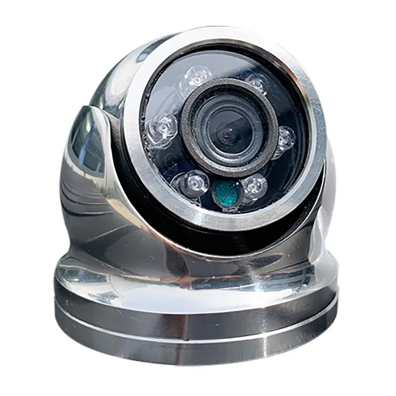 Iris Hi-Resolution Analog Mini Dome Camera - 316 Stainless Steel - Cvbs - Tvi 1