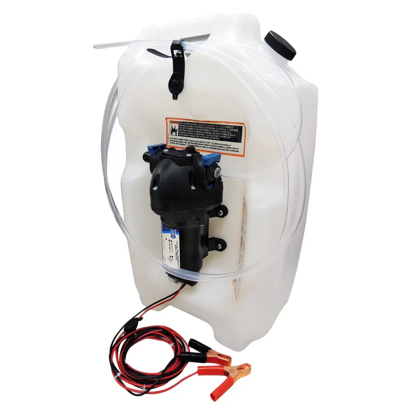 Jabsco Flat Tank Oil Changer System - 3-1/2 Gallon Tank - 12V 1