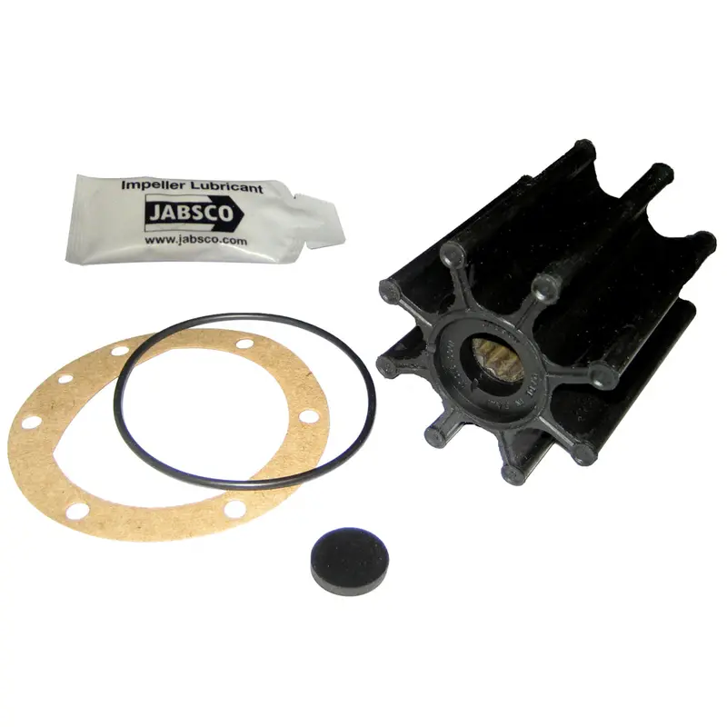 Jabsco Impeller Kit - 8 Blade - Neoprene - 2-9/16" Diameter X 3" W, 5/8" Shaft Diameter 1