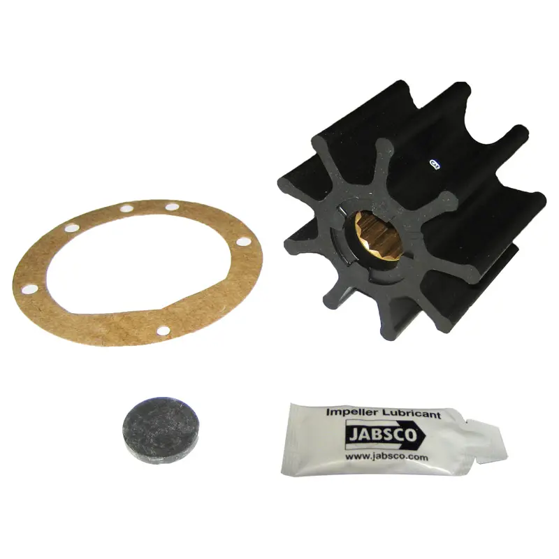 Jabsco Impeller Kit - 9 Blade - Nitrile - 3-3/4" Diameter X 2-1/2" W, 1" Shaft Diameter 1