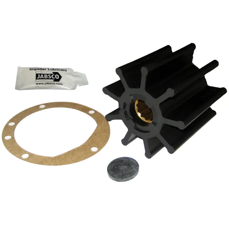 Jabsco Impeller Kit - 9 Blade - Nitrile - 3-3/4" Diameter X 3-1/2" W, 1" Shaft Diameter 1