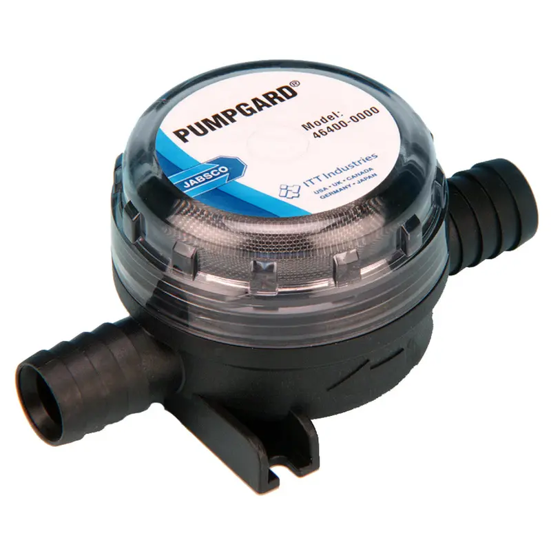 Jabsco Pumpgard In-Line Strainer 3/4" Barb (Low Profile) 1