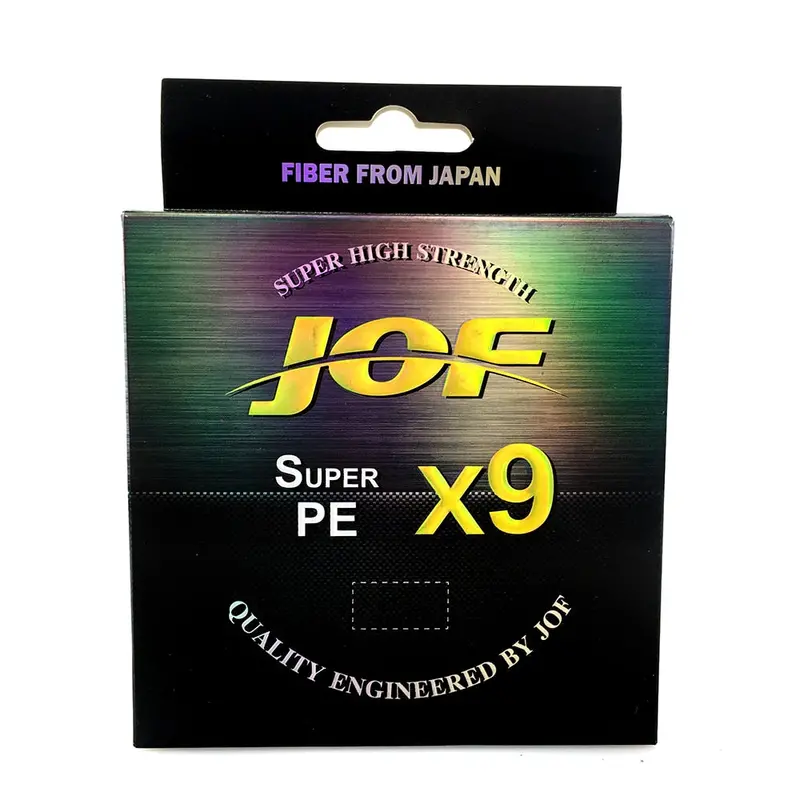 Jof X9 Pe Braided Line 500/300/100M 1