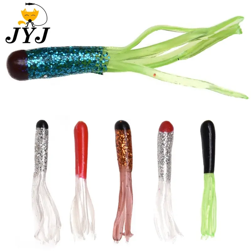 Jyj  20Pcs/Lot 4.5Cm Soft Tube Baits 1