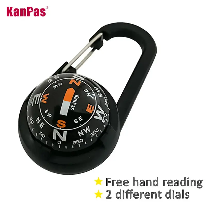 Kanpas Waterproof Carabiner Compass Ca-V30/L/37 1