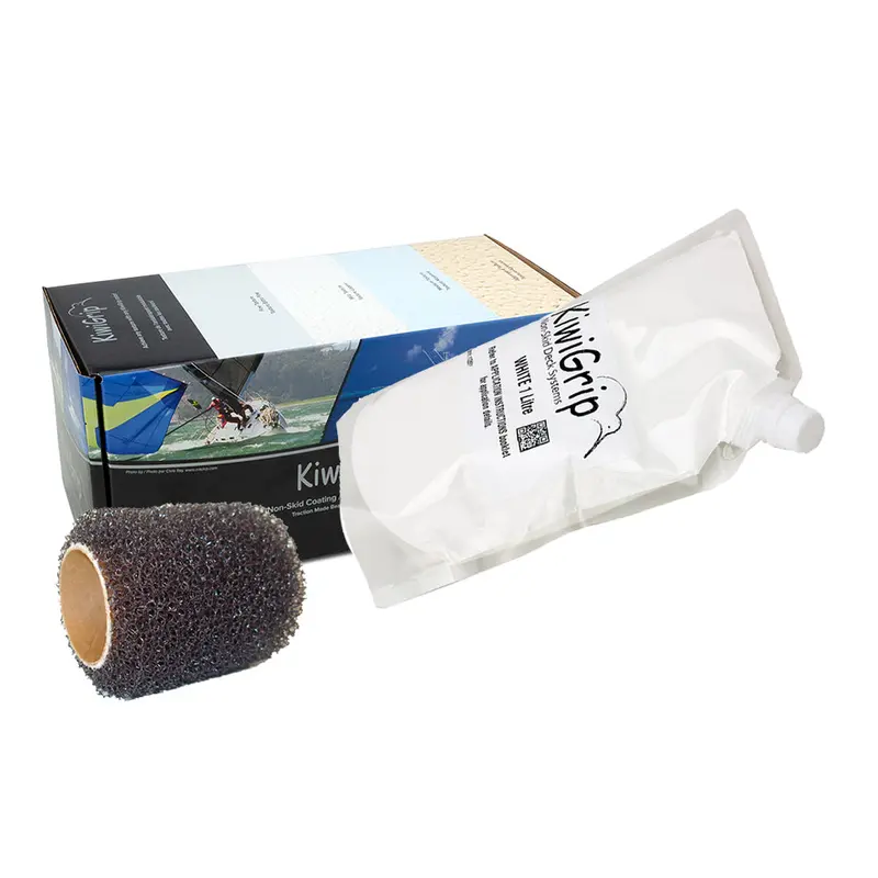 Kiwigrip 1 Liter Pouch - White W/4" Roller 1