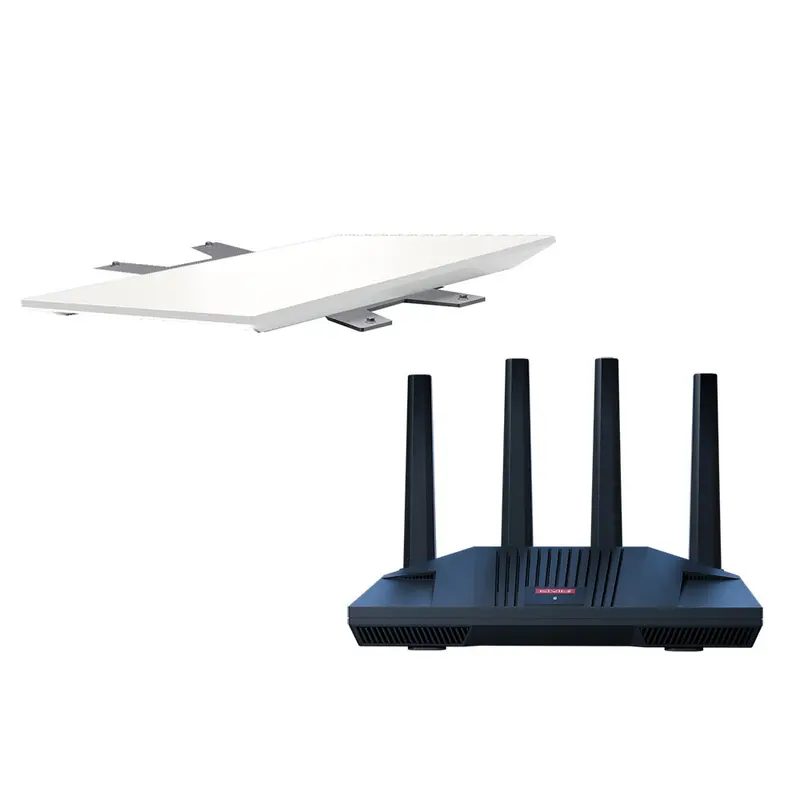 Kvh Starlink Performance Gen 3 Kit W/Flat Mount  Commbox Edge Core Communications Gateway  Wi-Fi Router 1
