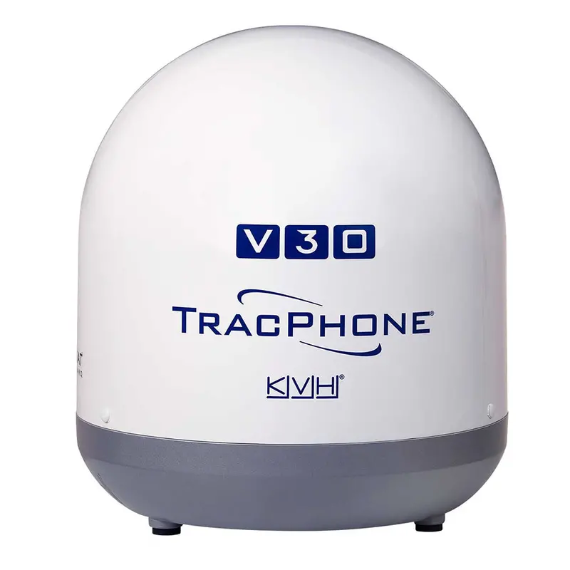 Kvh Ultra-Compact Tracphone V30 W/Dc-Bdu 1